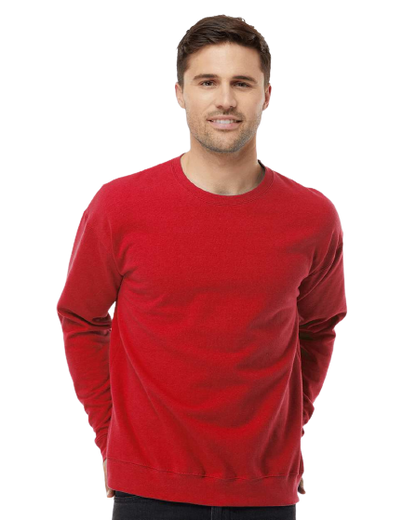 Unisex Fleece Crew - Red
