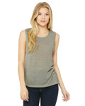 Women's Flowy Scoop Muscle Tank - Stone Marble