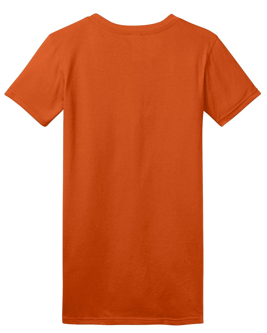 Women's Fitted The Concert Tee - Deep Orange