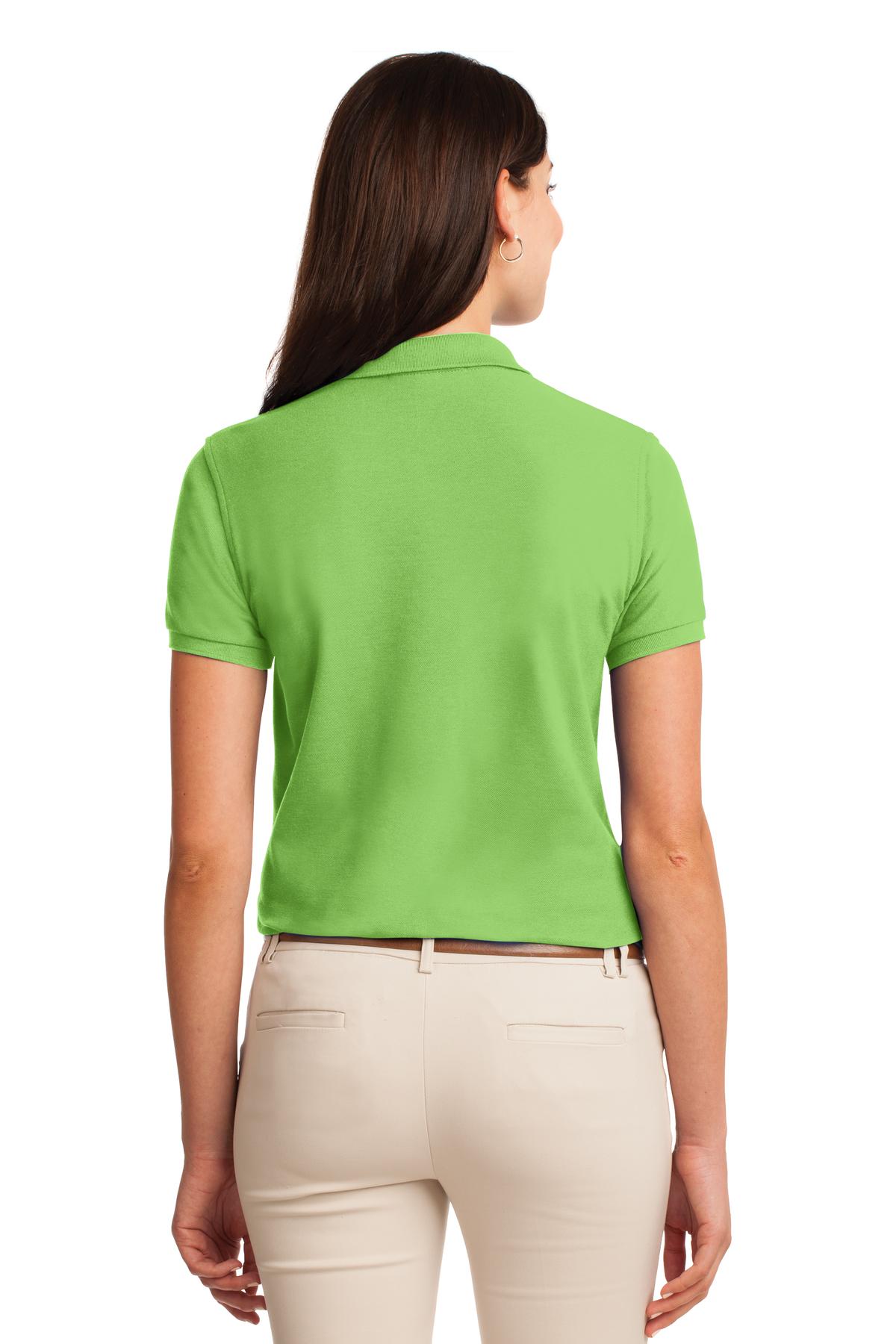 Women's Silk Touch Polo - Lime