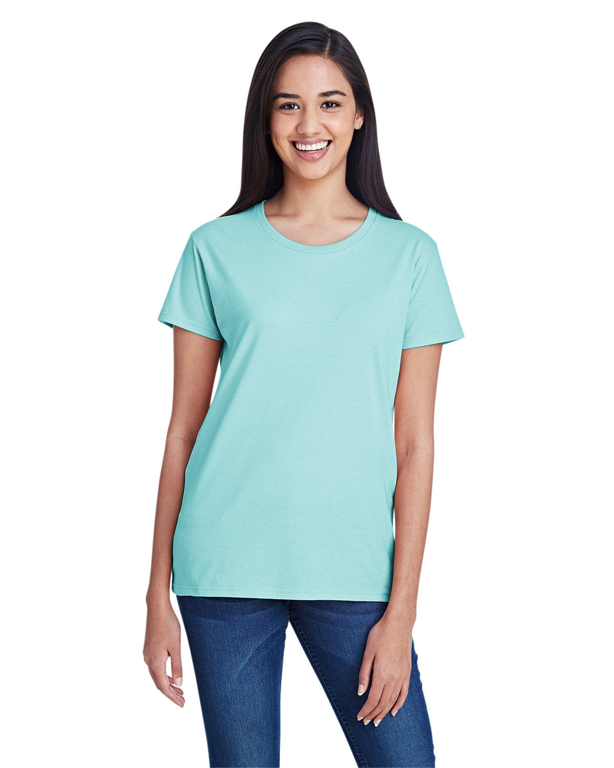 Women's Lightweight T-Shirt - Teal Ice