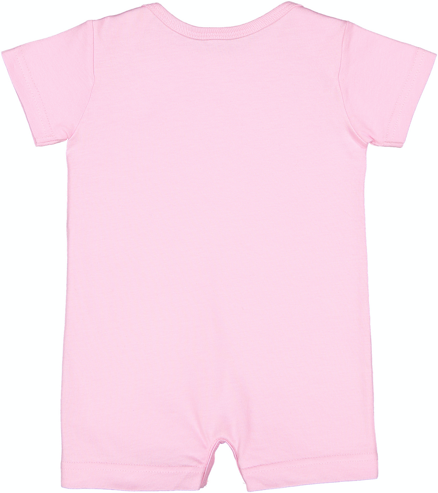 Infant Premium Jersey T-Shirt Romper - Pink