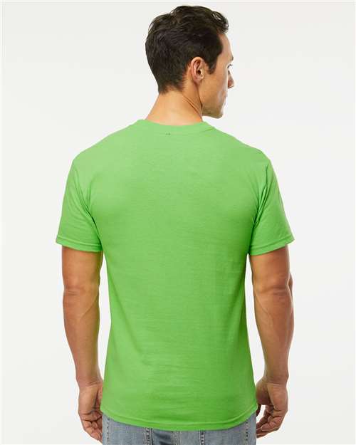 M&O 4800 Vivid Lime — on model back
