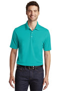 Unisex Dry Zone UV Micro-Mesh Polo - Aquamarine