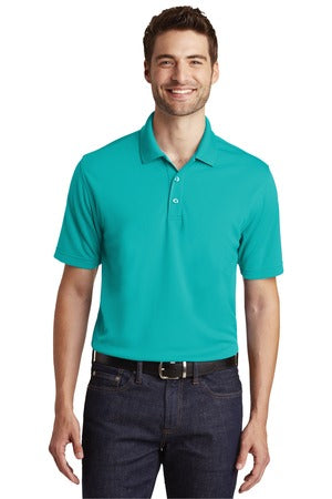 Unisex Dry Zone UV Micro-Mesh Polo - Aquamarine