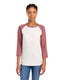 Jerzees 560RR - Unisex Premium Blend Raglan Baseball T-Shirt - SW CRM HT/ HT MV