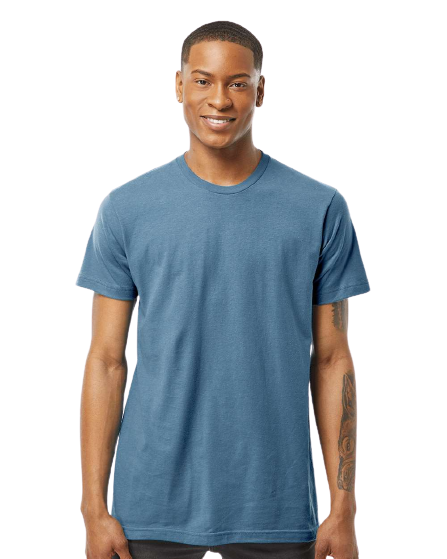 Unisex Fine Jersey Tee - Slate