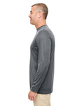 Men's Cool & Dry Performance Long-Sleeve Top - Charcoal