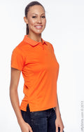 Women's Polytech Polo - Team Orange