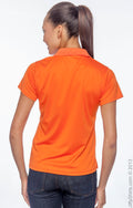 Women's Polytech Polo - Team Orange