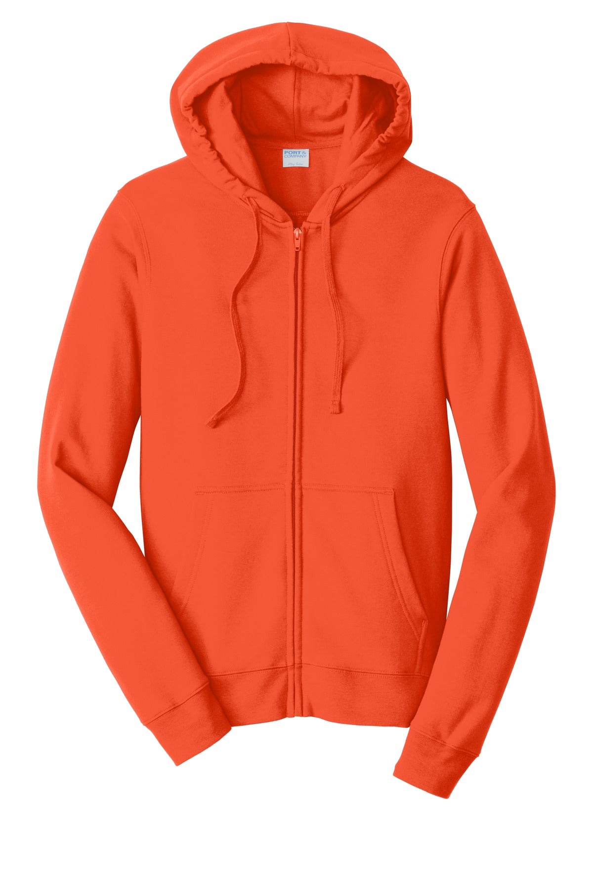 Unisex Fan Favorite Fleece Full-Zip Hoodie - Orange