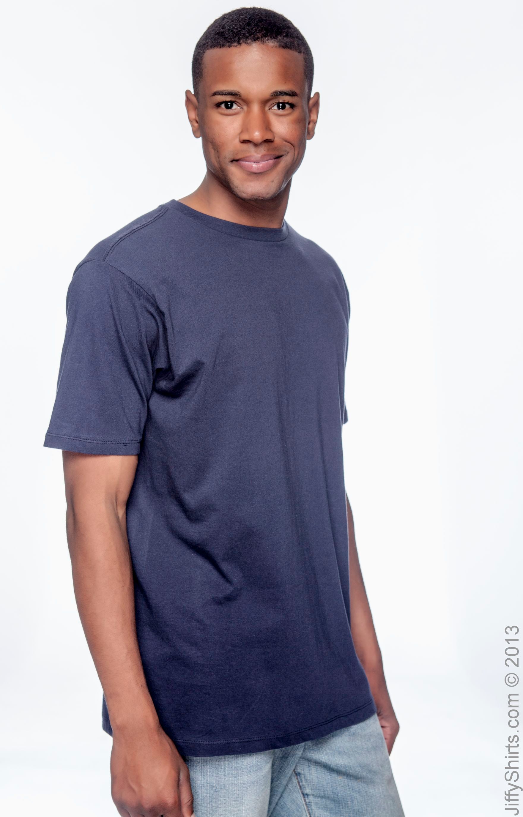 Men's Ringspun Fashion T-Shirt - Navy