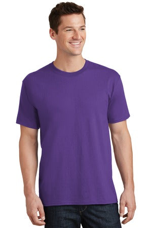 Unisex Core Cotton Tee - Team Purple