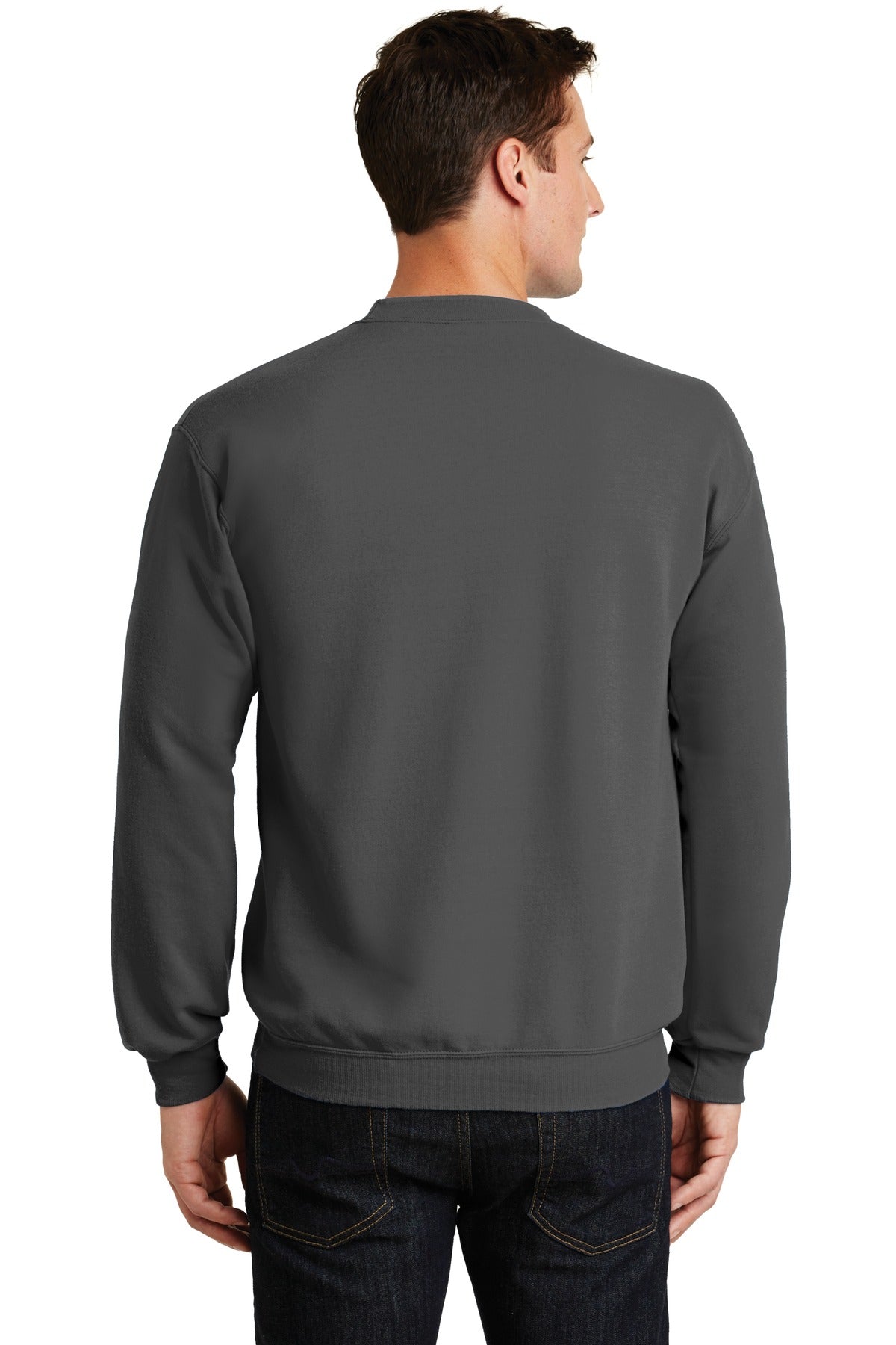 Unisex Core Fleece Crewneck Sweatshirt - Charcoal