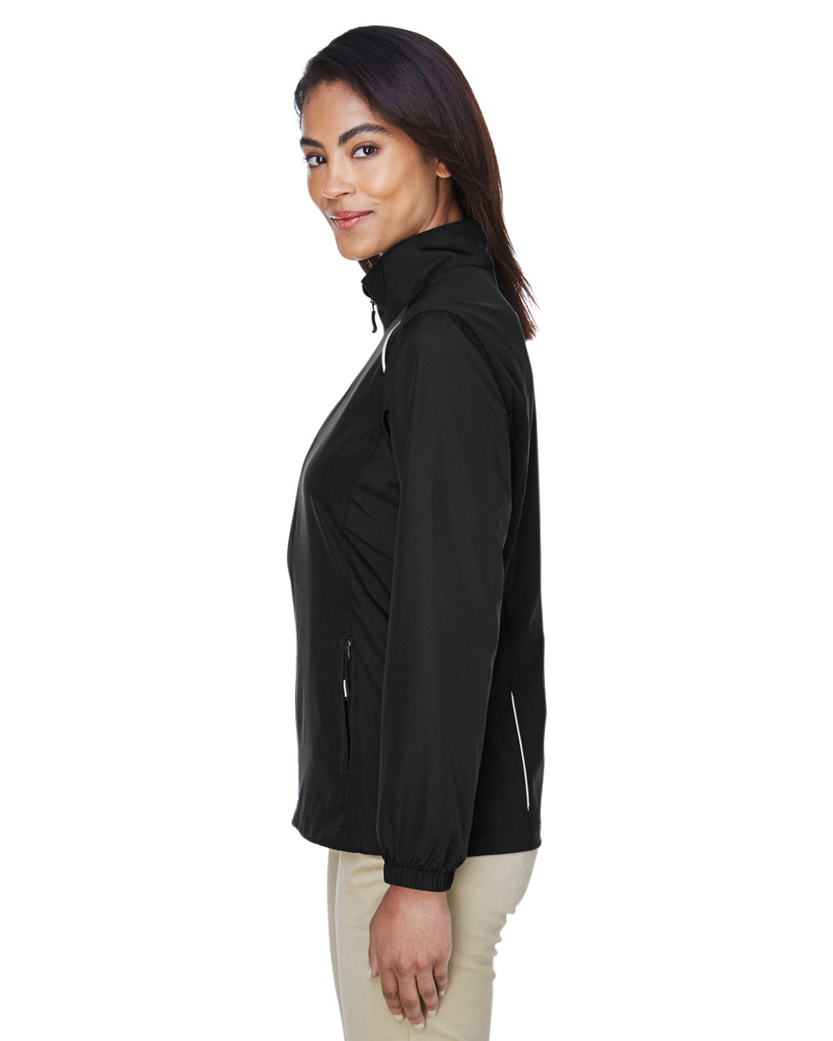Women's Motivate Unlined Lightweight Jacket - Black