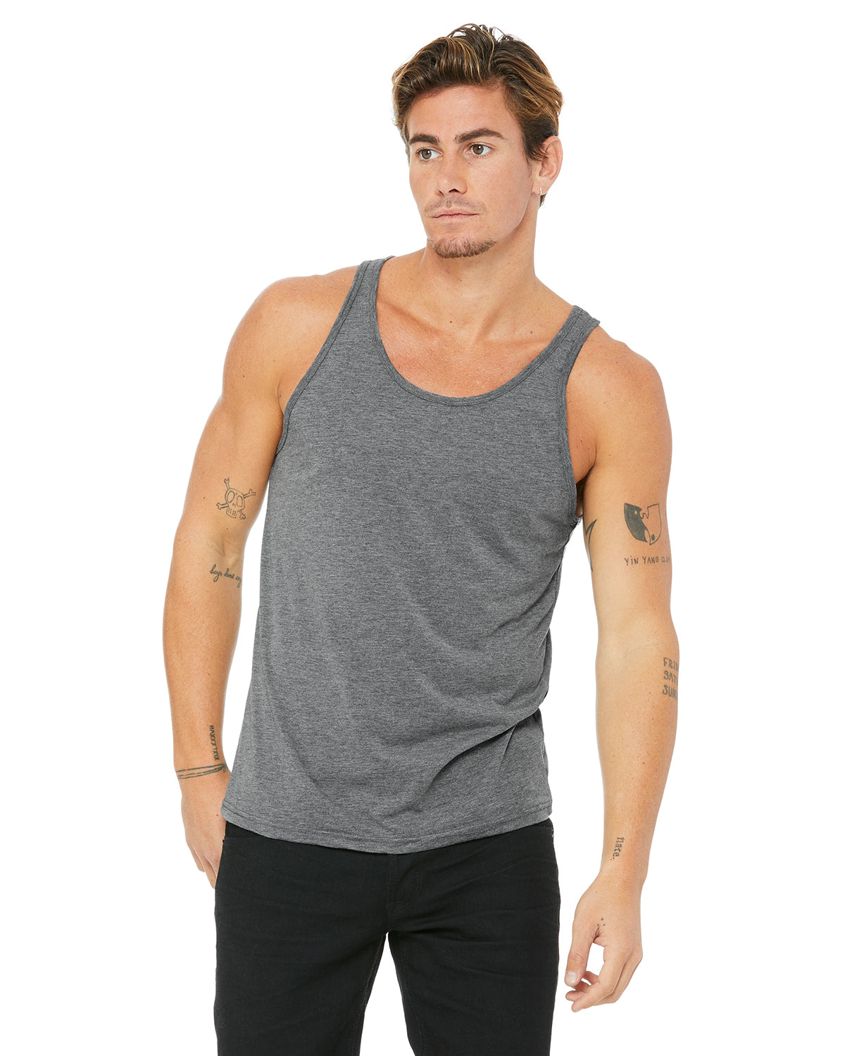 Unisex Triblend Tank - Gray Triblend