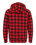 Independent Trading Co. PRM33SBP Red Buffalo Plaid — back