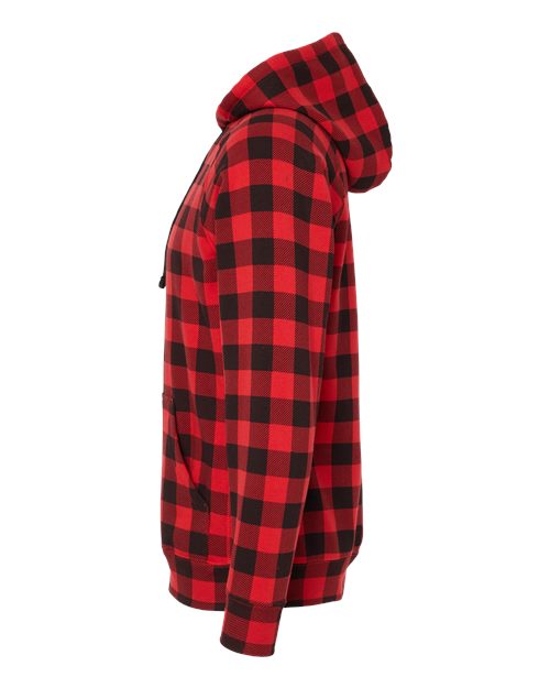 Independent Trading Co. PRM33SBP Red Buffalo Plaid — direct side