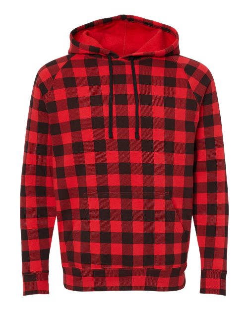 Independent Trading Co. PRM33SBP Red Buffalo Plaid — front