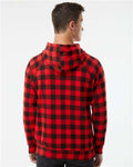 Independent Trading Co. PRM33SBP Red Buffalo Plaid — on model back