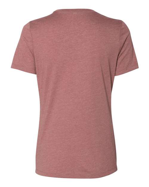 BELLA + CANVAS 6400CVC Heather Mauve — back