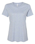 BELLA + CANVAS 6400CVC Heather Prism Blue — front