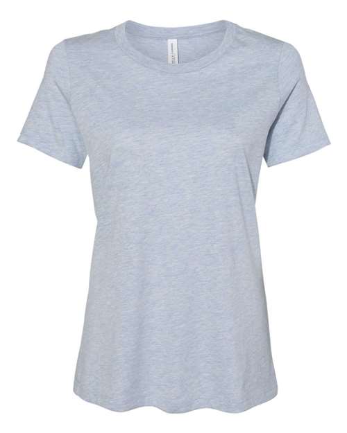 BELLA + CANVAS 6400CVC Heather Prism Blue — front