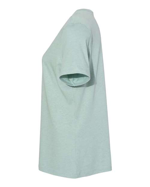 BELLA + CANVAS 6400CVC Heather Prism Dusty Blue — direct side
