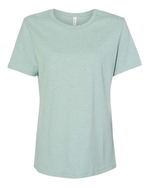 BELLA + CANVAS 6400CVC Heather Prism Dusty Blue — front