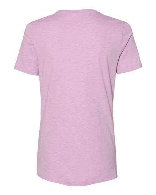 BELLA + CANVAS 6400CVC Heather Prism Lilac — back