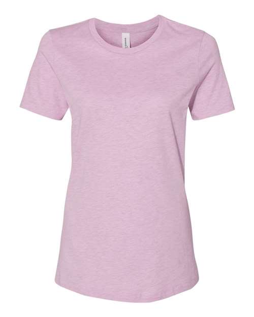 BELLA + CANVAS 6400CVC Heather Prism Lilac — front