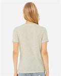 BELLA + CANVAS 6400CVC Heather Prism Natural — on model back
