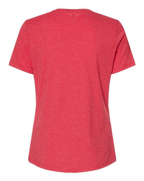 BELLA + CANVAS 6400CVC Heather Red — back