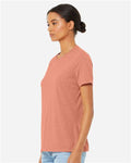 BELLA + CANVAS 6400CVC Heather Sunset — on model side