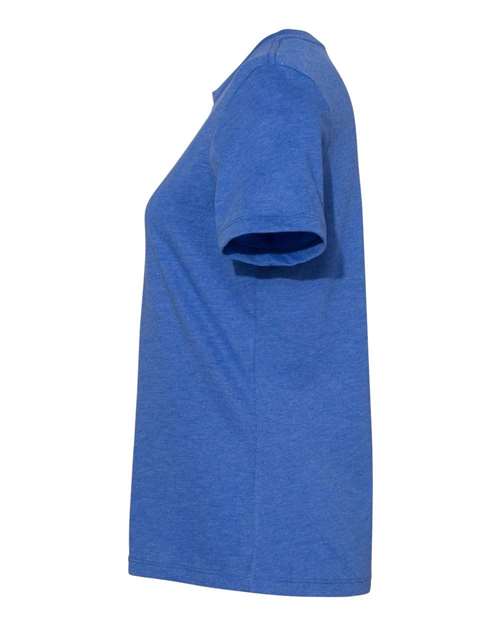 BELLA + CANVAS 6400CVC Heather True Royal — direct side