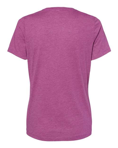 BELLA + CANVAS 6400CVC Heather Magenta — back