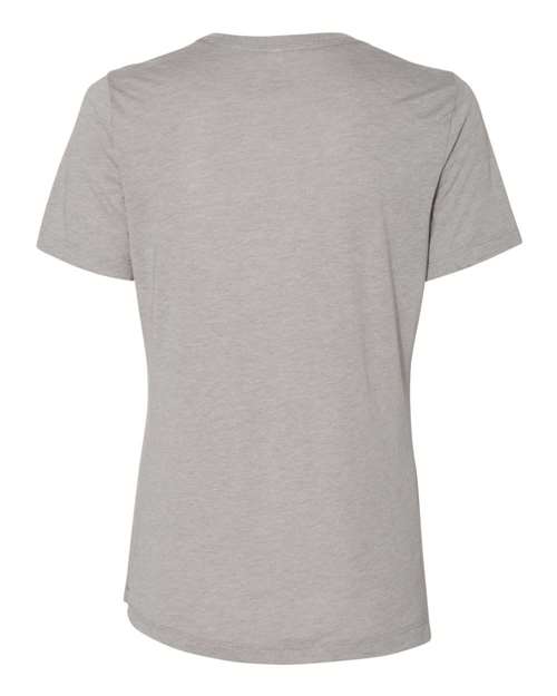 BELLA + CANVAS 6413 Athletic Grey Triblend — back