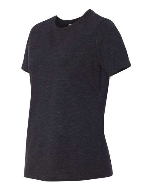 BELLA + CANVAS 6413 Charcoal Black Triblend — side