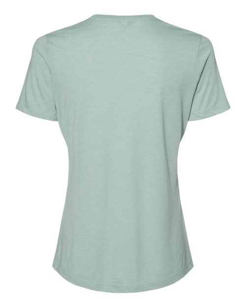 BELLA + CANVAS 6413 Dusty Blue Triblend — back