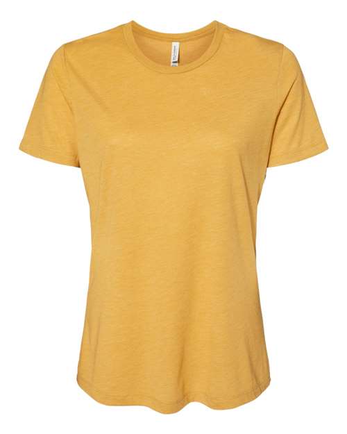 BELLA + CANVAS 6413 Mustard Triblend — front
