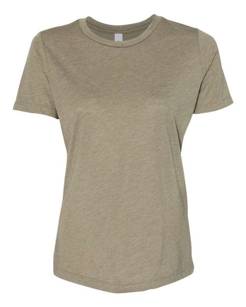 BELLA + CANVAS 6413 Olive Triblend — front