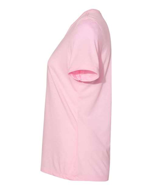 BELLA + CANVAS 6413 Pink Triblend — direct side