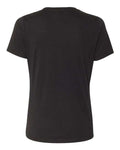 BELLA + CANVAS 6413 Solid Black Triblend — back