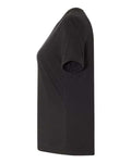 BELLA + CANVAS 6413 Solid Black Triblend — direct side