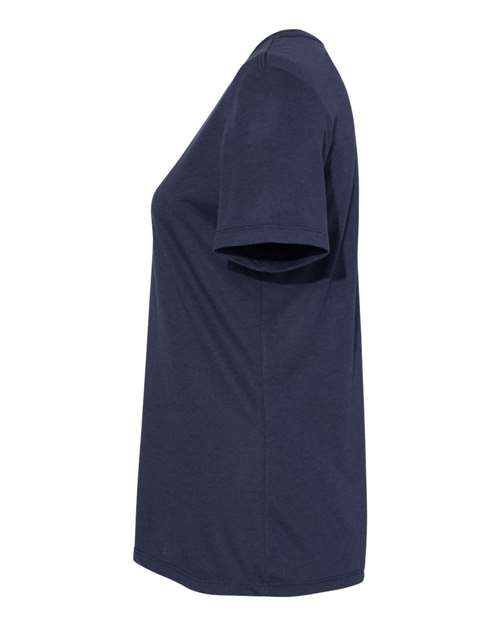 BELLA + CANVAS 6413 Solid Navy Triblend — direct side