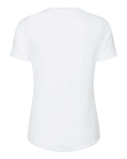 BELLA + CANVAS 6413 Solid White Triblend — back