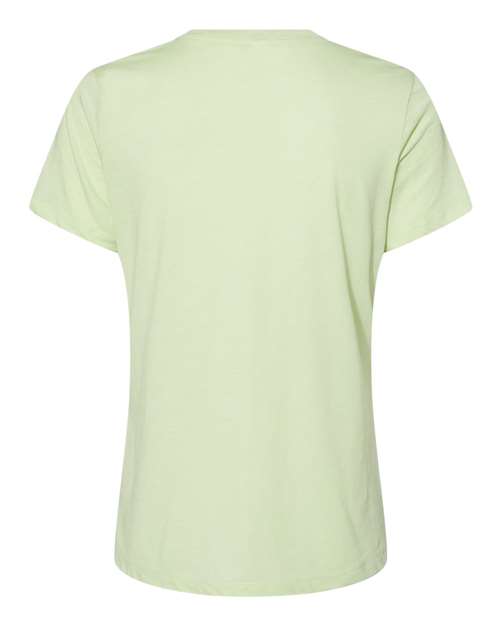 BELLA + CANVAS 6413 Spring Green Triblend — back