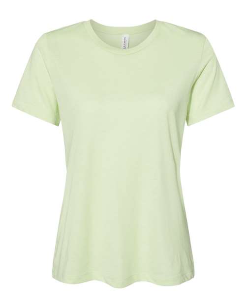 BELLA + CANVAS 6413 Spring Green Triblend — front