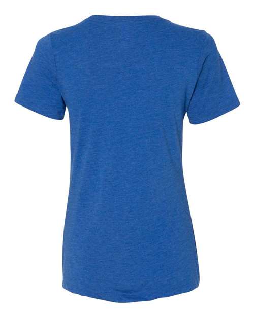 BELLA + CANVAS 6413 True Royal Triblend — back