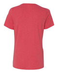BELLA + CANVAS 6413 Red Triblend — back